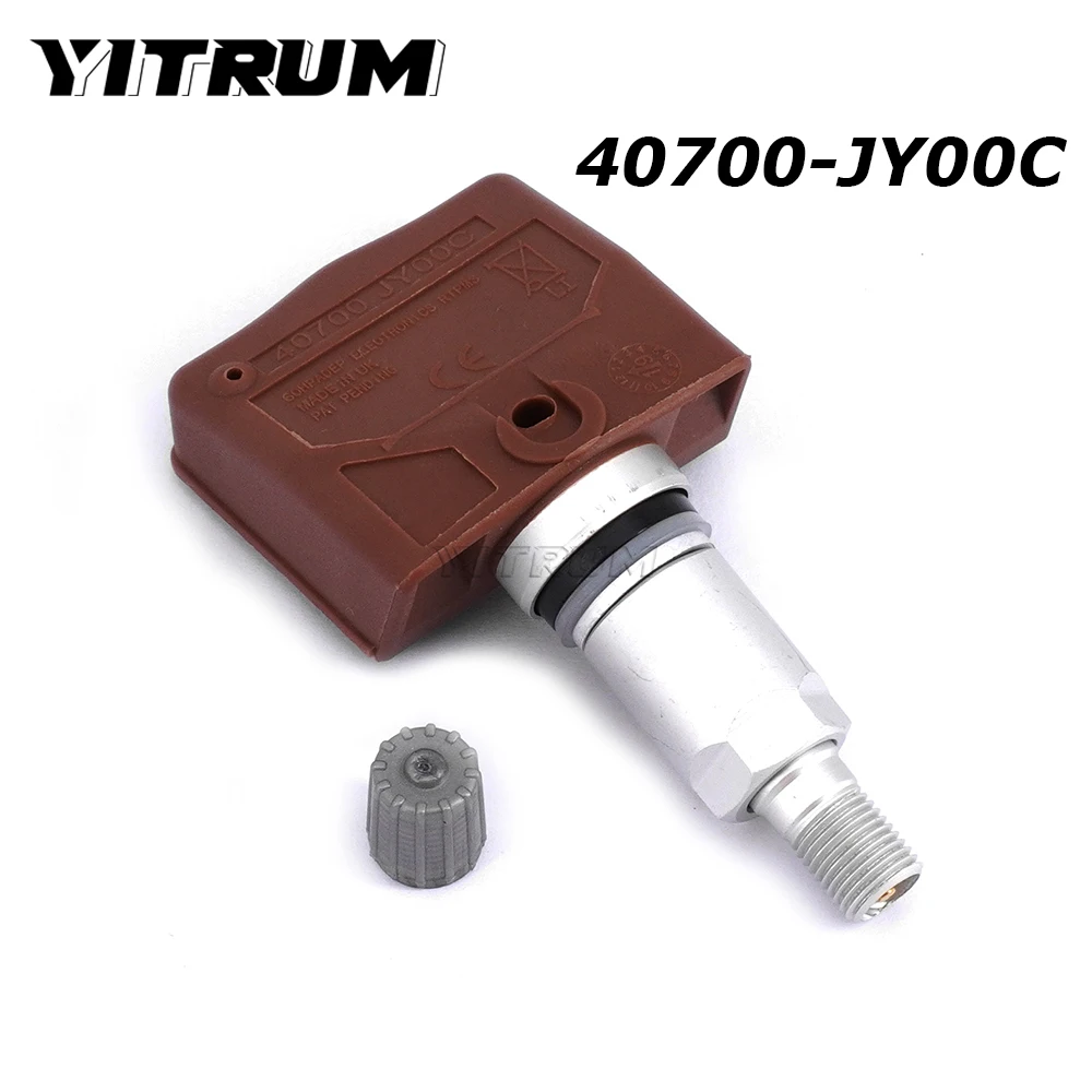 

YITRUM TPMS Tire Pressure Monitor System For Infiniti FX EX G M Series Q60 Coupe QX50 QX70 Nissan GTR 370Z 40700-JY00C 433MHz