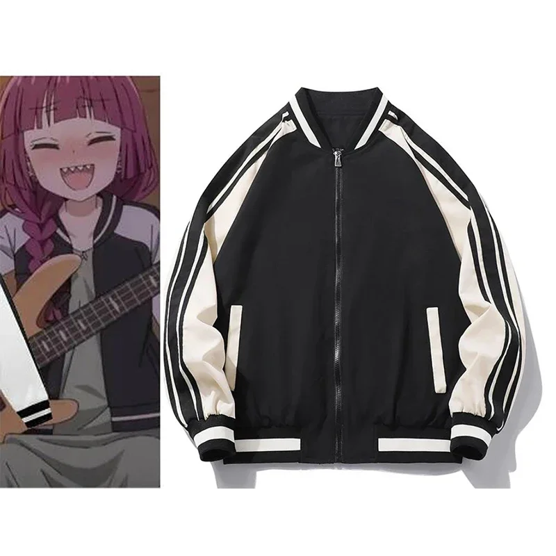 Толстовка с капюшоном Kikuri hiking из аниме BOCCHI THE ROCK COS костюм для косплея Шима иварита