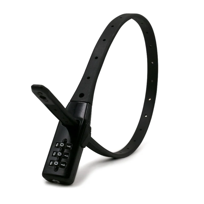 

Bike Lock 3 Digit Password Mountain Bike Lock Anti-theft Portable Security Lock
