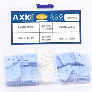 Изоляционные прокладки для транзисторов, прокладка радиатора шайбы, силикон, 300 шт.компл., высококачественная нержавеющая сталь, превосходная