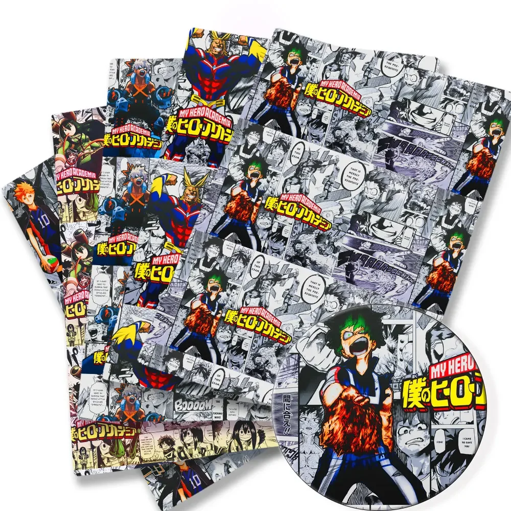 Ткань Мой герой Академии DIY 140*50 см ручное шитье лоскутное детское платье домашний