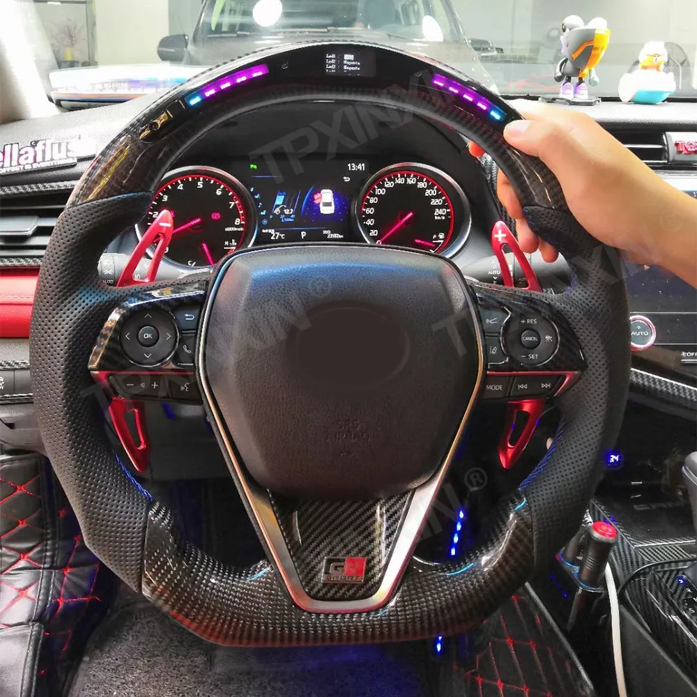 

Car Steering Wheel Assembly For Toyota Camry RAV4 Corolla Avalon Control Interior Accessorie Shift Paddle Stereo Auto Electronic