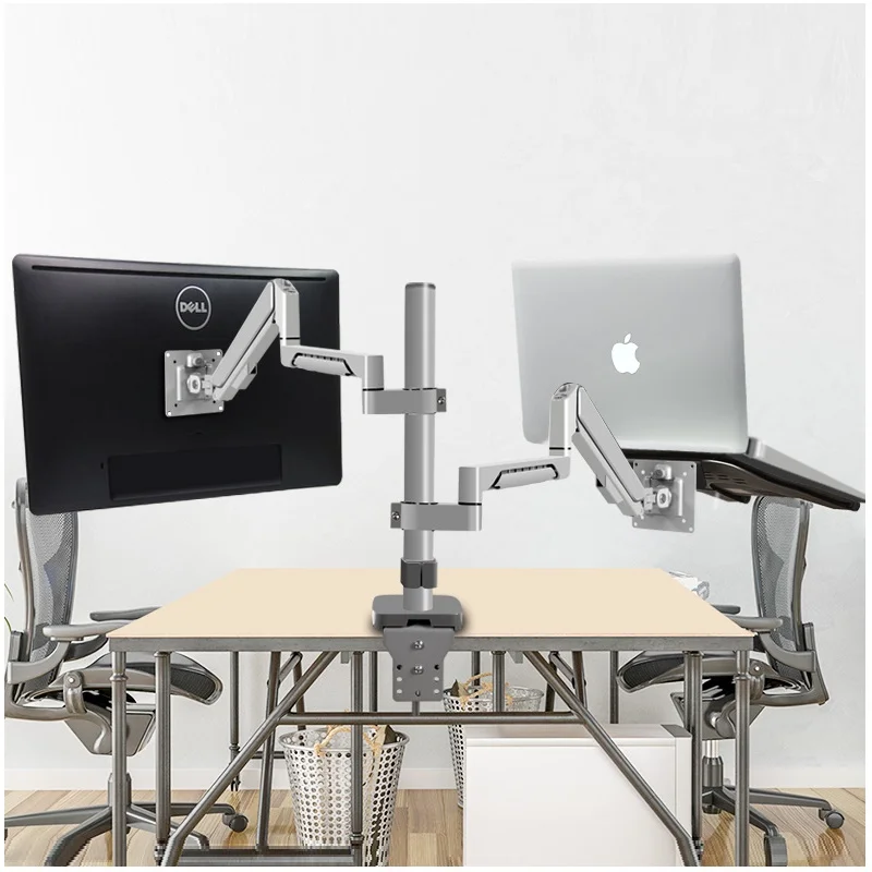 

Laptop Holder Stand 10-16" Height Adjustable Desktop Soporte Monitor Tilt and Swivel Full Motion Mount Arm Suporte Pc