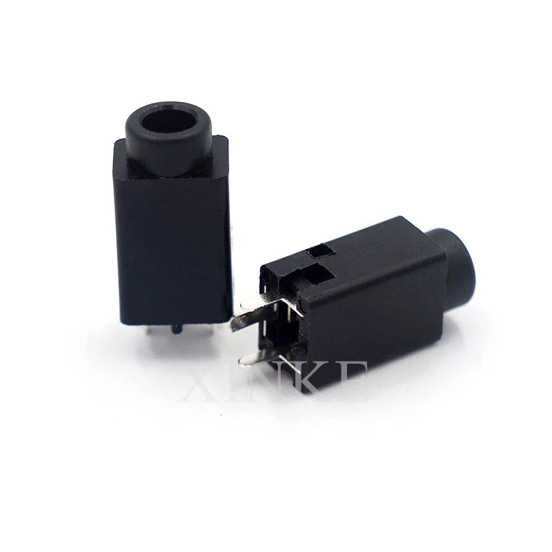 10 шт. Женский Разъем питания постоянного тока 3 контакта