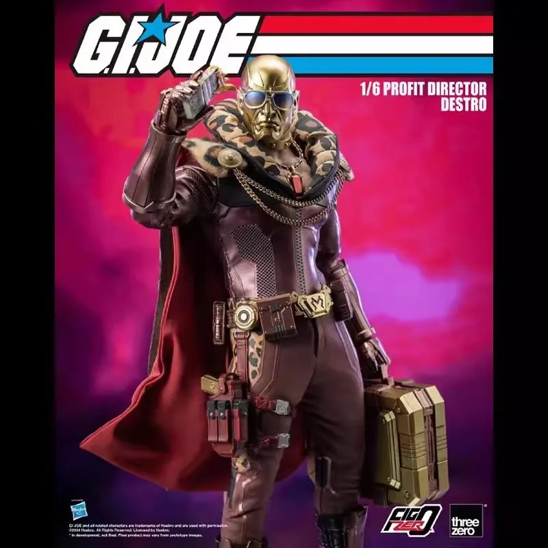Фото Оригинальный продукт, специальное предложение, оригинальный Hasbro Threezero FigZero G.I. Серия Джо 1/6 PROFIT DIRECTOR DESTRO №1