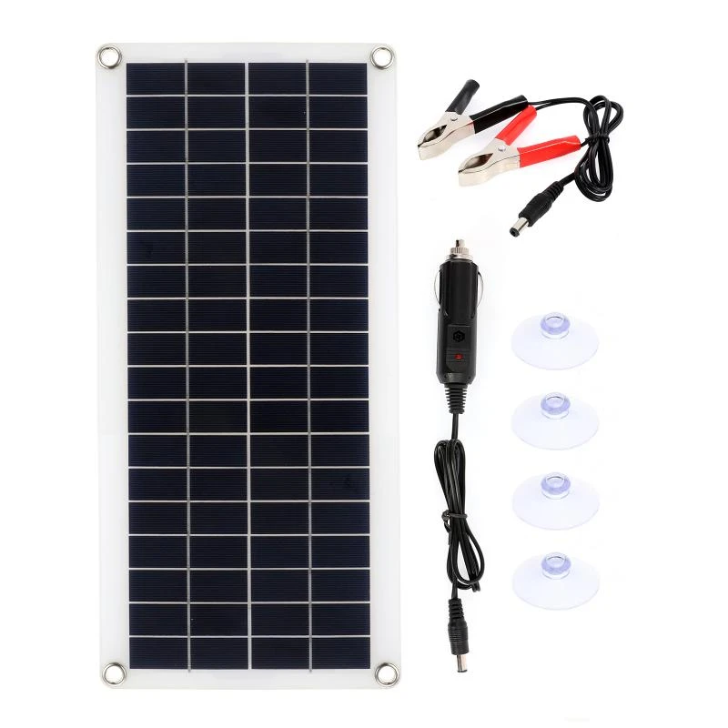 300W Solar Panel Kit 12V USB charging Cell Board Controller Portable Waterproof Cells for Phone RV Car MP3 PAD | Электроника