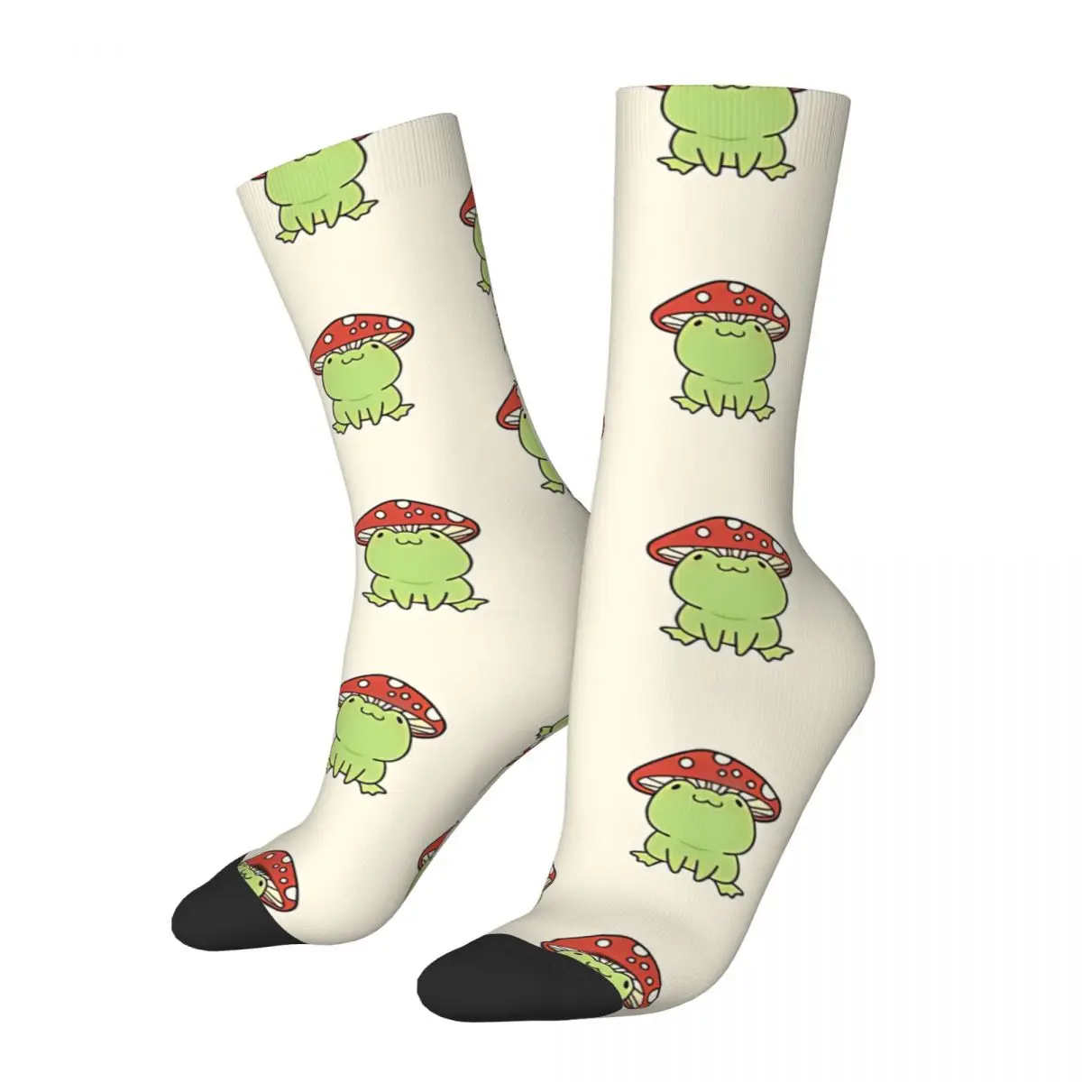 

Happy Funny Men's Socks Mushroom Vintage Harajuku Frog Animal Hip Hop Casual Crew Crazy Sock Gift Pattern Printed