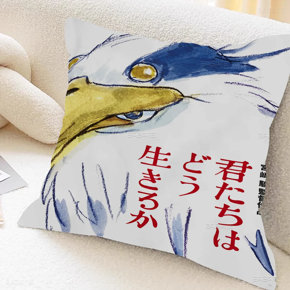 T-The B-Boy A-And H-Heron Pillow Anime Sofa Bed Head Cover Cushion 45x45 Cm Fashion