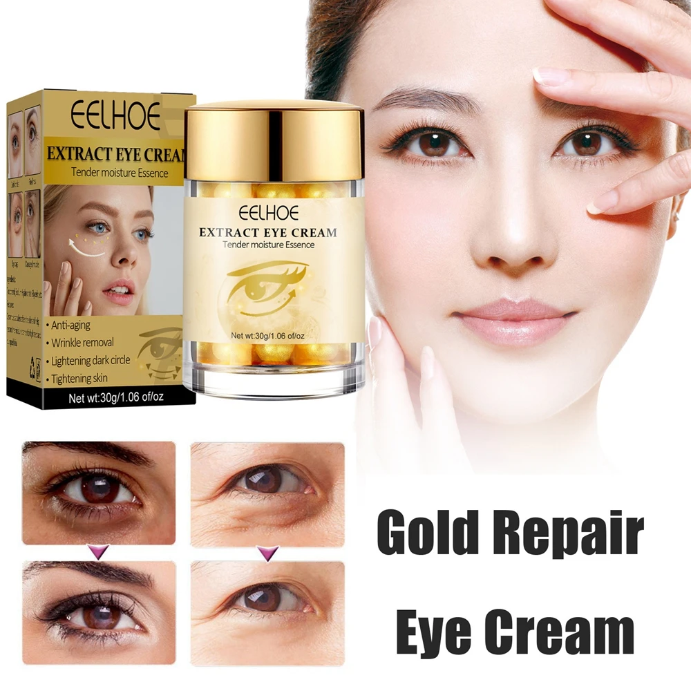 

Eye Anti Wrinkles Cream Fades Fine Lines Remove Eye Bags Serum Skincare Dark Circles Remover Eyes Care Products