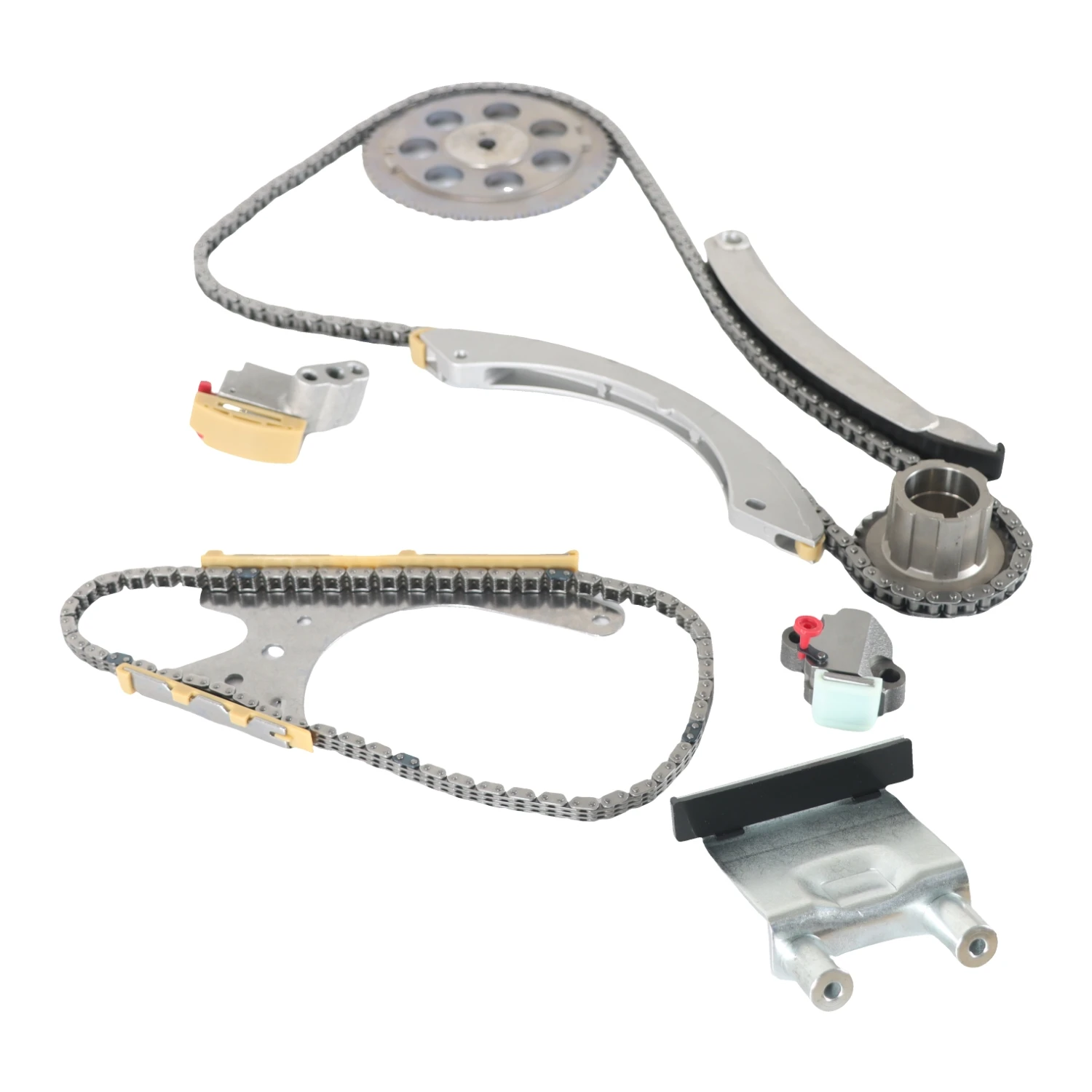 Фото Комплект цепи ГРМ DPGKITS для Chevrolet Colorado, GMC Canyon, Isuzu, Hummer 2004-2008 гг., 2.8L, 3.5L, артикулы 12595030, 12588053, 12576884, TK10428D №5