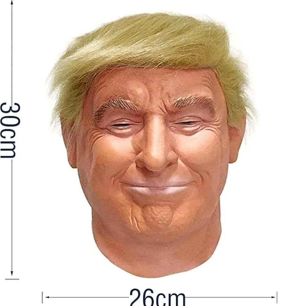 Маска Дональда Трампа президентская скрытая маска реалистичный латексный
