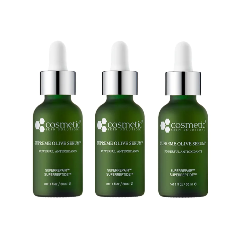 

3PCS CSS Supreme Olive Serum Centella Phyto + Gel Serum Soothing Sensitivity Skin Improve Redness Repair Barrier Brighten Skin
