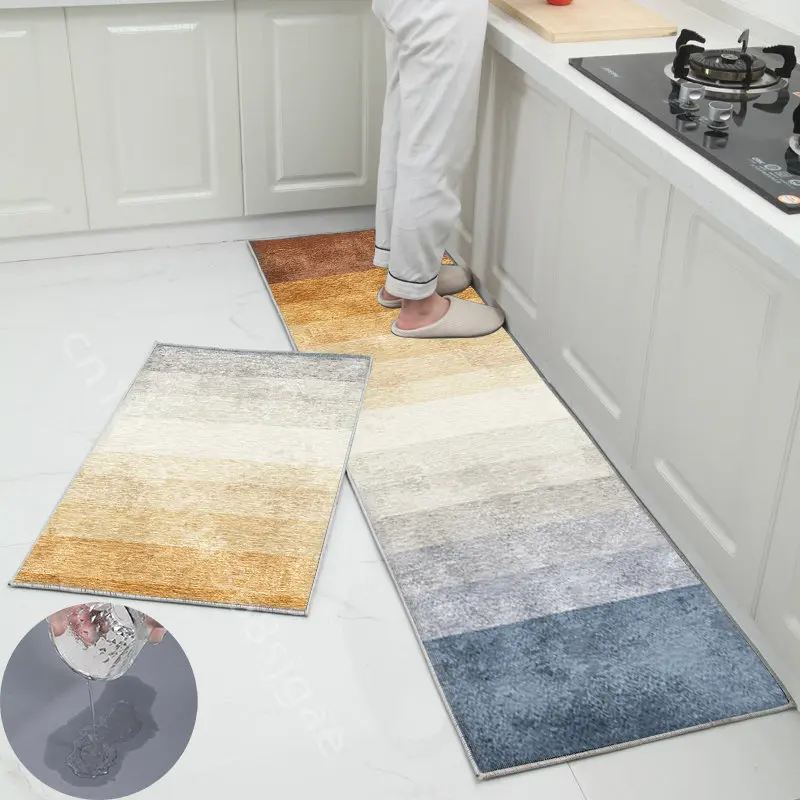 

Kitchen Floor Mat Diatom Mud Super Absorbent Rug for Bedroom Decoration Bath Quick Dry Entrance Doormat Non-slip Carpet Hallway