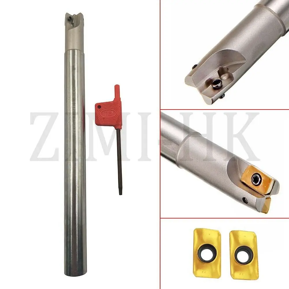 

300R C16-17-200 2T индексируемый фреза токарные инструменты резак токарный станок держатель + 2 шт APMT1135PDER фрезерные вставки