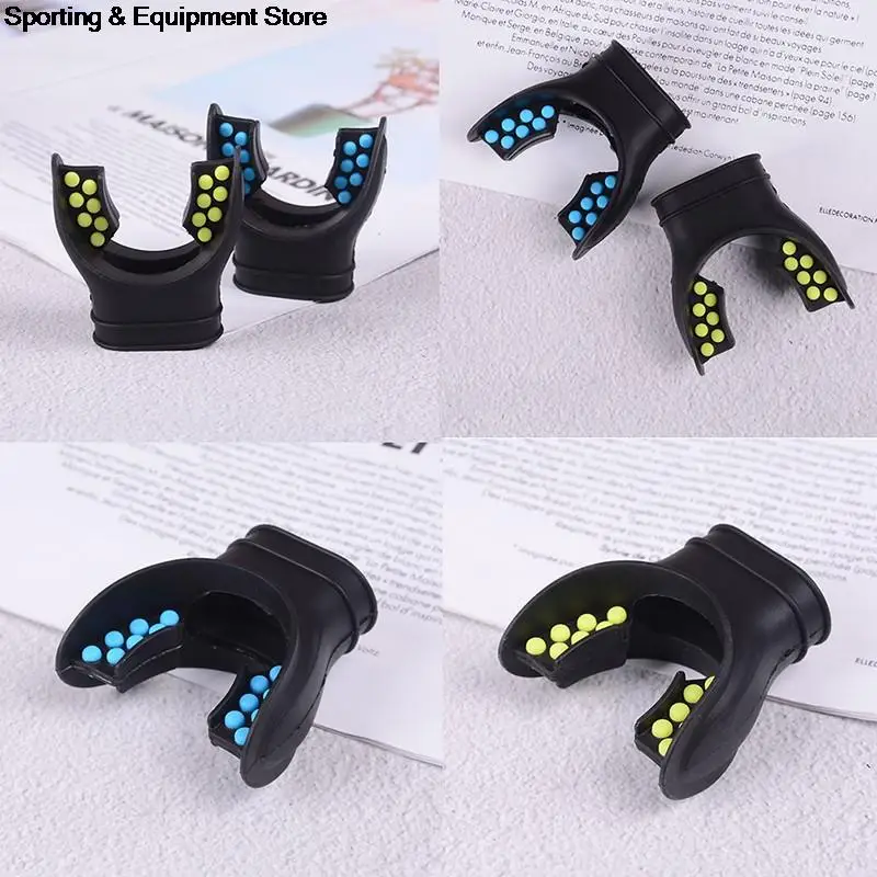 1 шт. дыхательная трубка для дайвинга мягкий силиконовый мундштук подводного