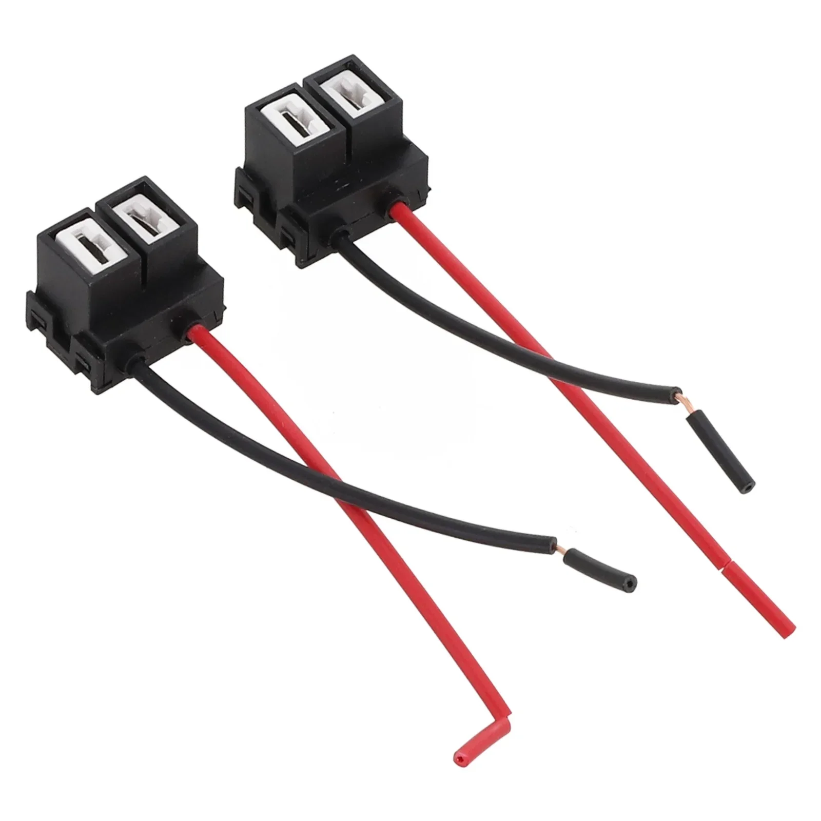 2 szt. Gniazda wiązki przewodów samochodowych złącze kabla wtyczka do reflektora LED H7 samochód podstawa żarówki akcesoria