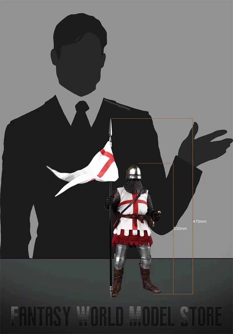 COOMODEL SE065 масштаб 1/6 мужской солдат британские феодальные рыцари полный набор 12