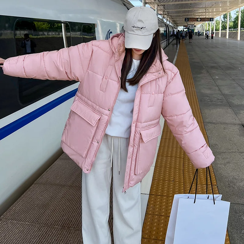 Женский пуховик с капюшоном