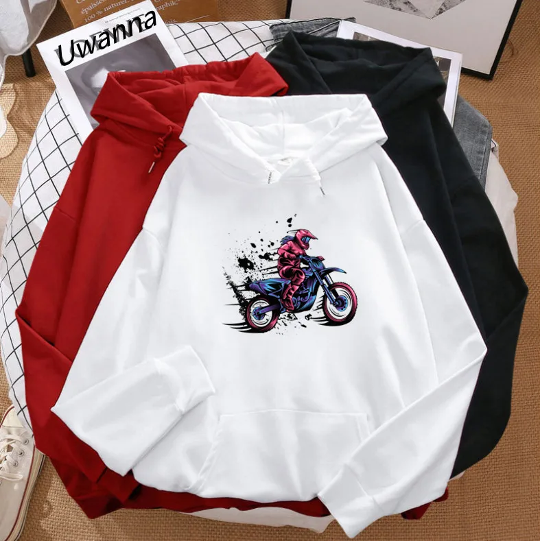 

Толстовка женская оверсайз с капюшоном и графическим принтом, в стиле Харадзюку