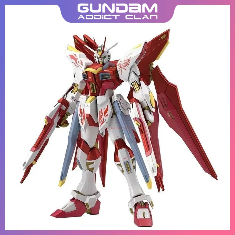 

Bandai Anime Mg 1/100 Rosefinch Gundam Страйк Фридом Сборная модель, фигурки, рождественский подарок, набор моделей, фигурки, Gunpla