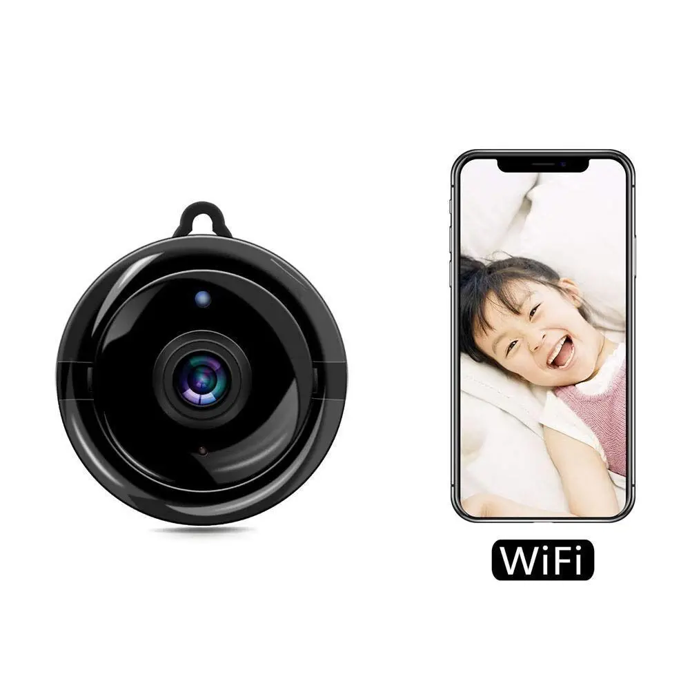 

1080P Camera Wifi mini Panoramic Home 360 Degree Camera Wireless Outdoor Waterproof IP HD Two-way Audio TF Card Monitor