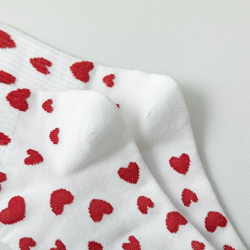 5 Pairs Hot Sales Fashion Harajuku Kawaii Cute Women Casual Socks Fruit Strawberry Cartoon Girl Cotton Socks