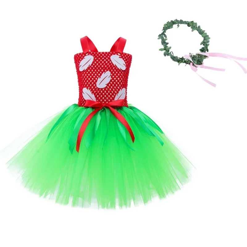 Платье-пачка для девочек с гавайским островом костюм принцессы Лило тюлевое