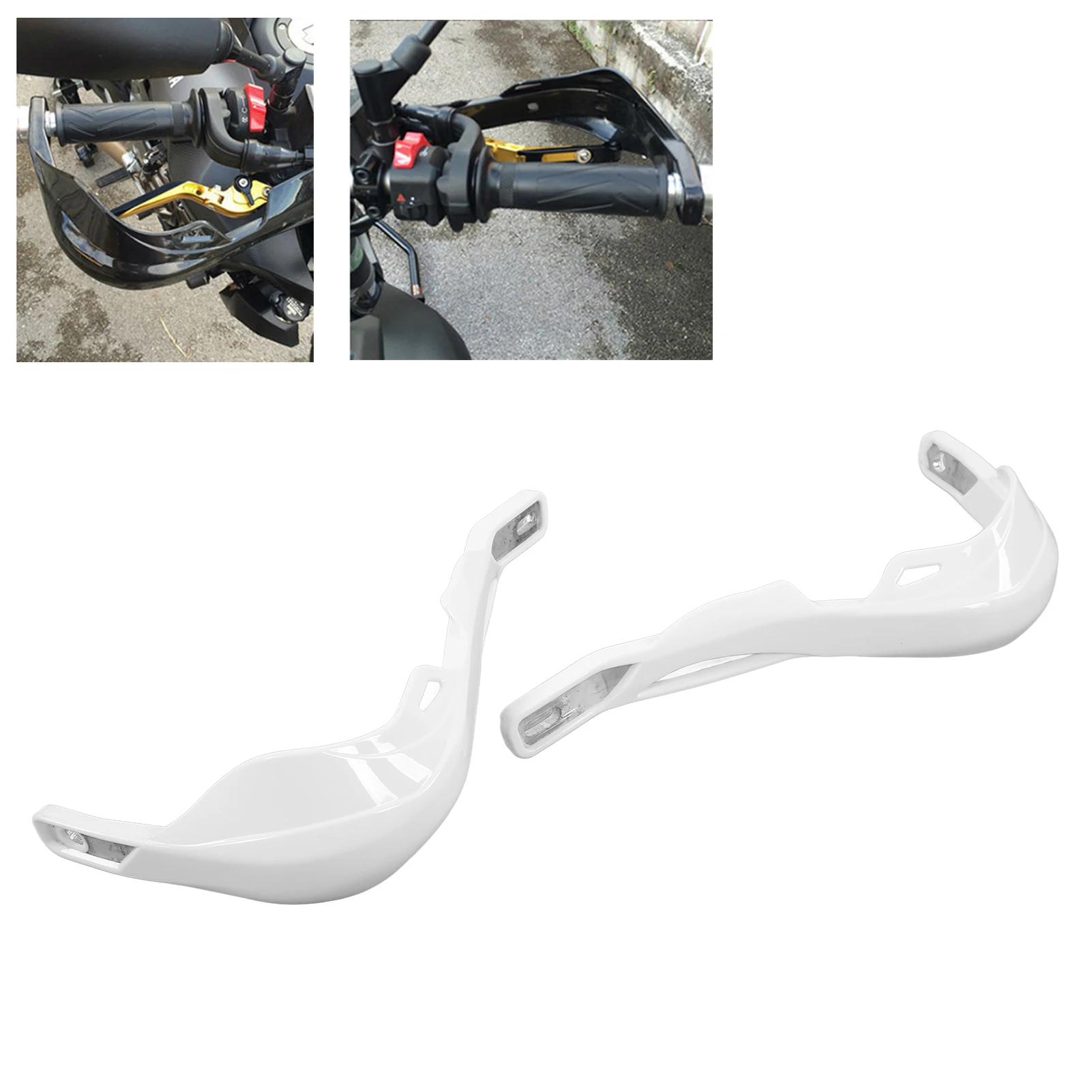 Пара мотоциклетный руль Защитная защита 7/8in 22 мм Универсальный для спорта Байк ATV