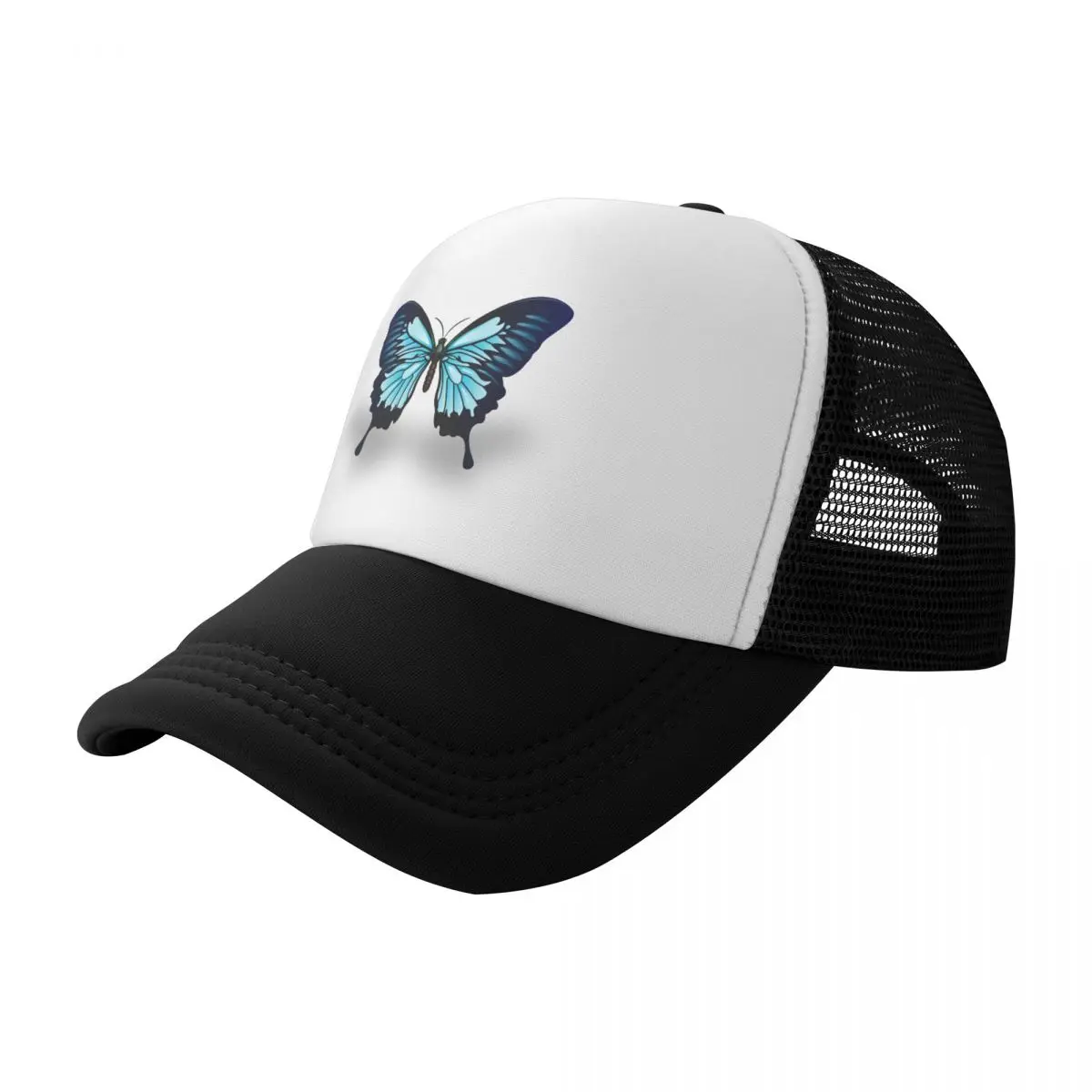 

Butterfly Baseball Cap Adjustable Snapback Hats Women Men Trucker Streetwear