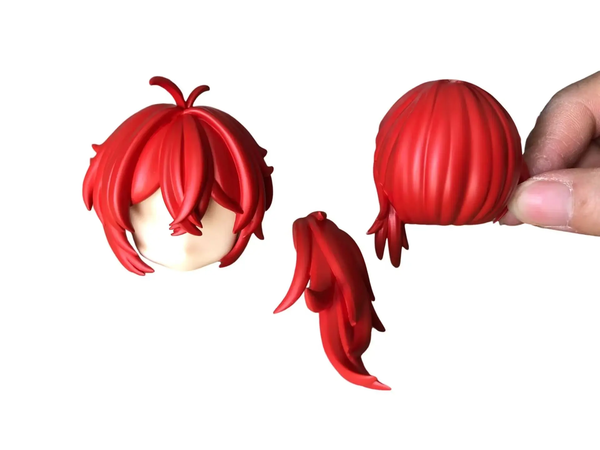 Разбавленные волосы ручной работы на заказ Ob11 Ob22 ГСК Genshin ударопрочный кукольный