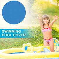 round swimming pool cover solar pool blanket insulation film outdoor water temperature heat insulation blanket protector cover