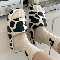 summer cute cow slippers female home slippers slides non slip bathroom slippers outdoor beach sandals platform soft comfy shoes
