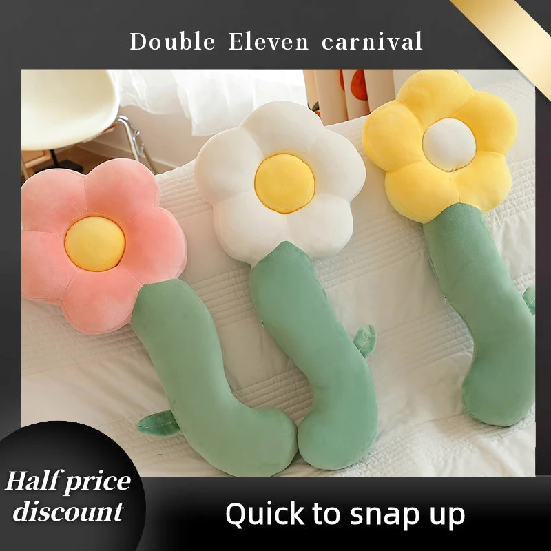 

Long Plush flower pillow Toy Large sleeping doll gift for girls Favourite Fashion Best
