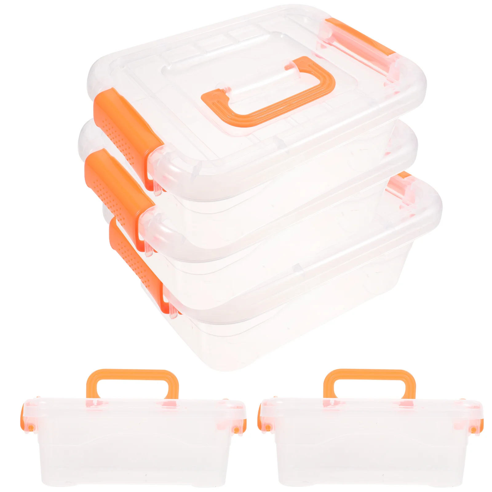 

Desktop Storage Bin Organizer Bins Case Bathroom Organizing Classroom Brochures Clear Plastic