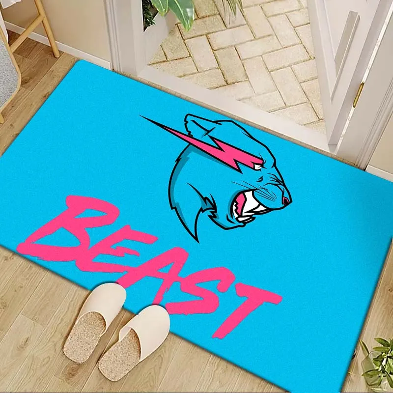 Модный коврик Mr B-Beast с принтом коврики для спальни гостиной Декоративный