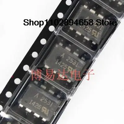 

10Pcs A2531 HCPL-2531 SOP-8