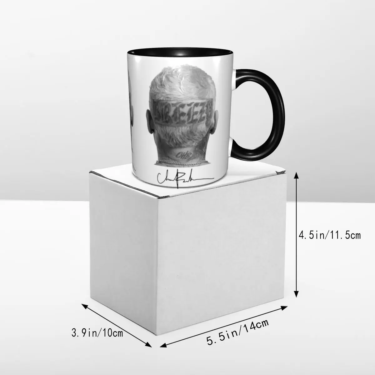 Уникальный дизайн кружки с изображением Криса Брауна 11 Tour 2024 Merch новинка чайная