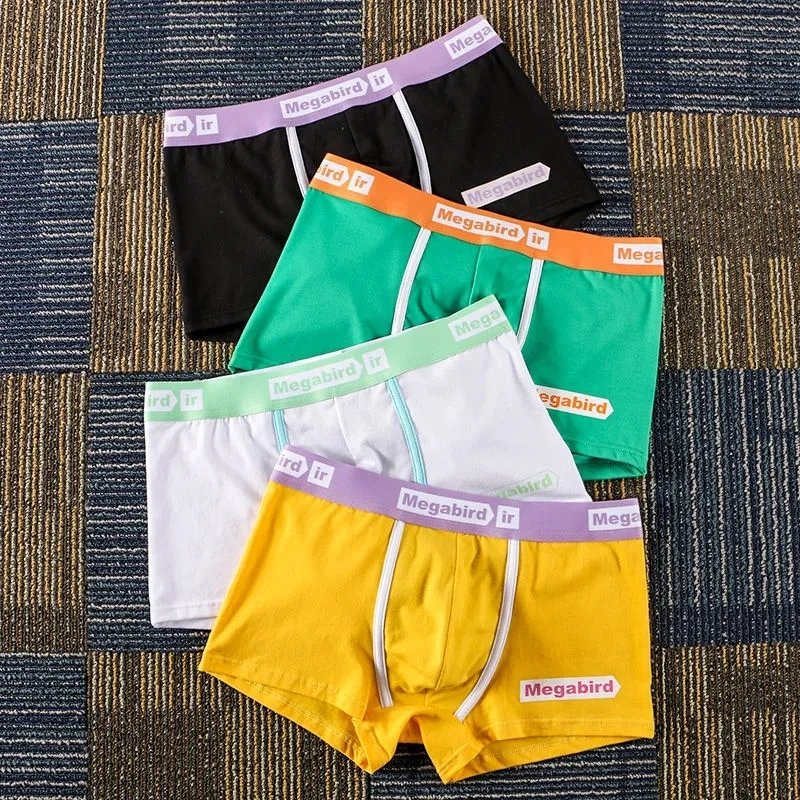 2023 New Men's Panties Underwear Men Men's Boxer Briefs Men's Boxers Men Underpants Soft Cotton Breathable Set Free Shipping