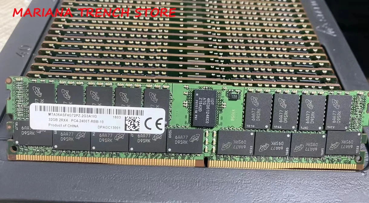 32G 2RX4 PC4-2400T для микронной памяти MTA36ASF4G72PZ