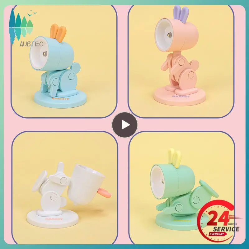 

Eye Protection Desk Lamp Newest Kids Room Bedside Led Night Light Cartoon Animal Mini Cute Pet Light 2023 Creative Table Lamp