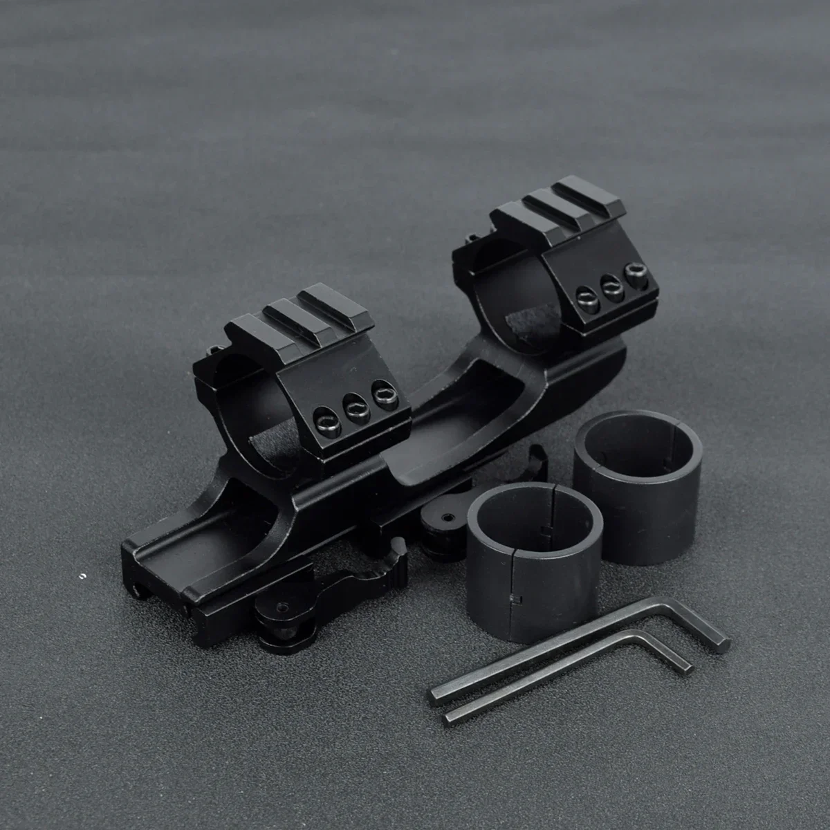 Быстросъемное цельное крепление для прицела 25 4 мм/30 мм с двумя кольцами