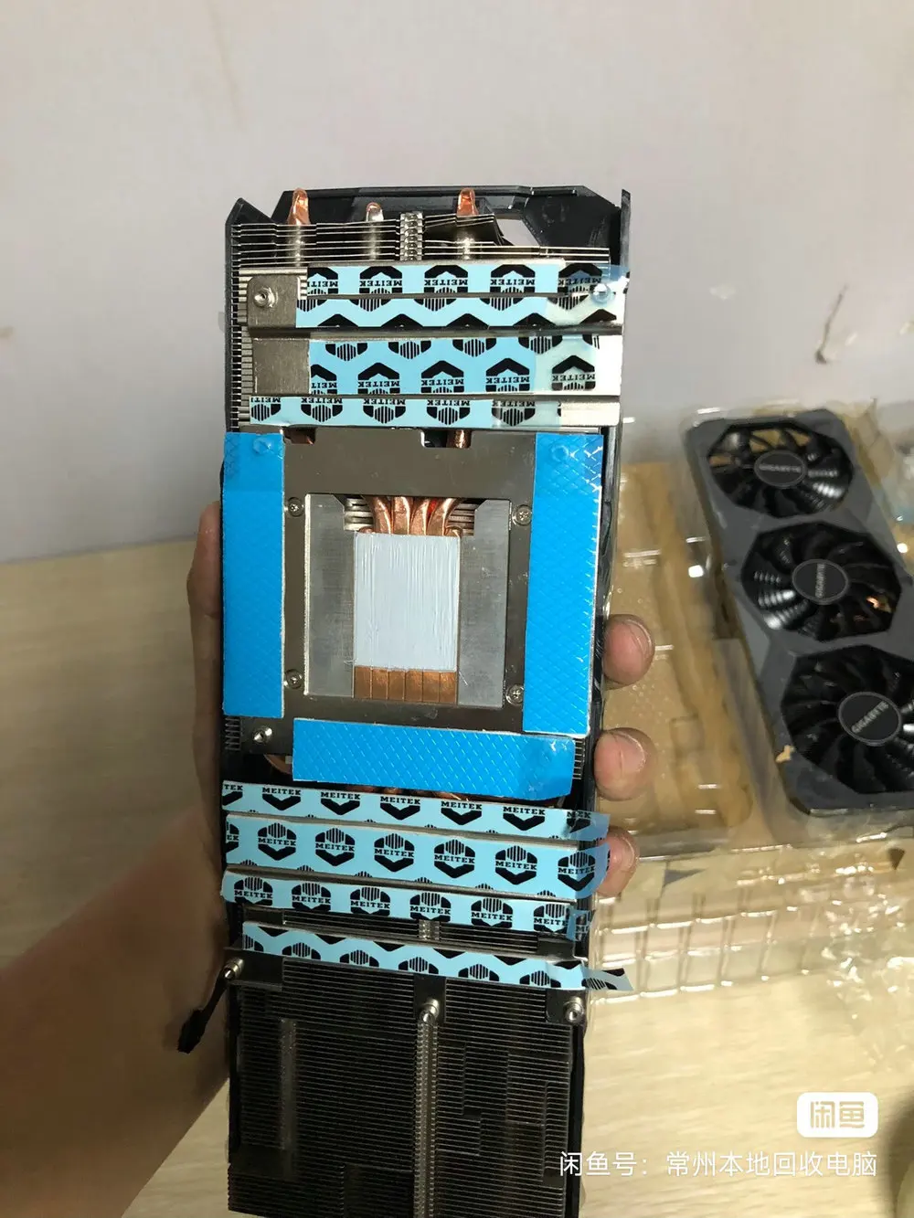 Новый Охлаждающий радиатор для видеокарты Gigabyte RTX2080ti WF3