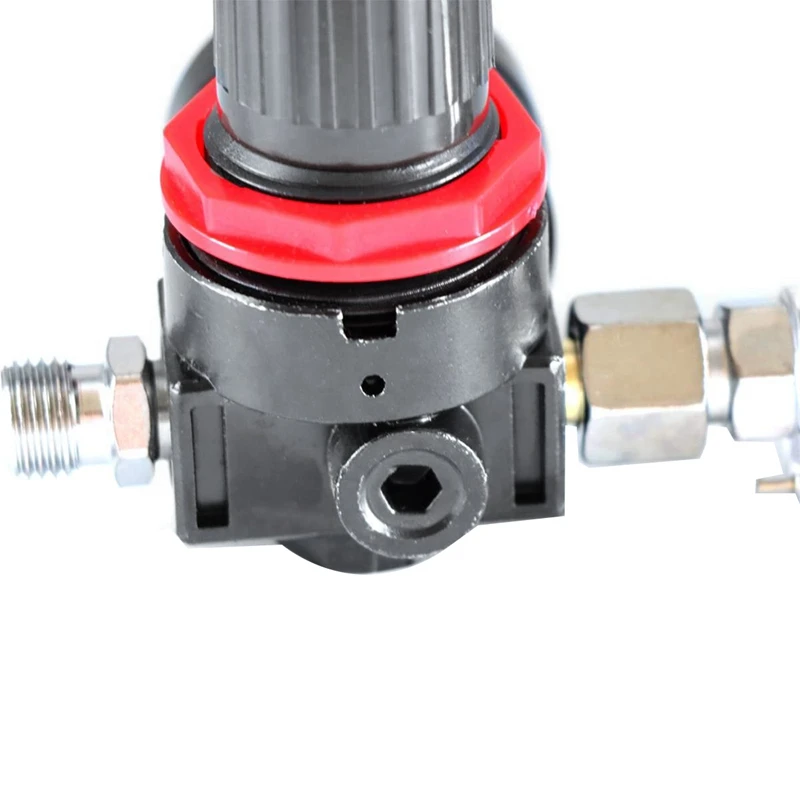 Пульверизатор HVLP регулятор давления воздуха и 1/4 дюйма многоразовый миниатюрный