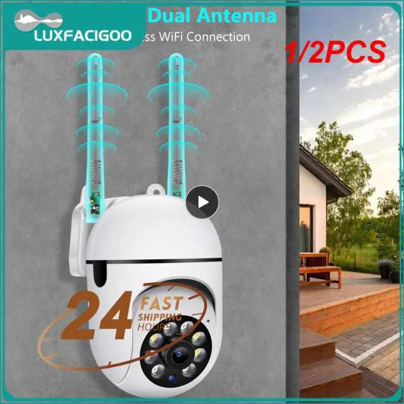 

1/2 шт., беспроводная IP-камера для системы видеонаблюдения, 2,4 ГГц