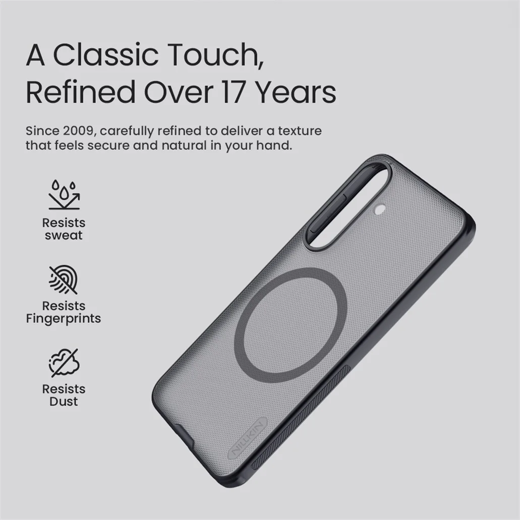 Фото Чехол Nillkin для Samsung Galaxy S26 FE MagSafe Frosted Shield Pro, магнитный чехол, противоударный ультратонкий чехол для Samsung S26 FE №2