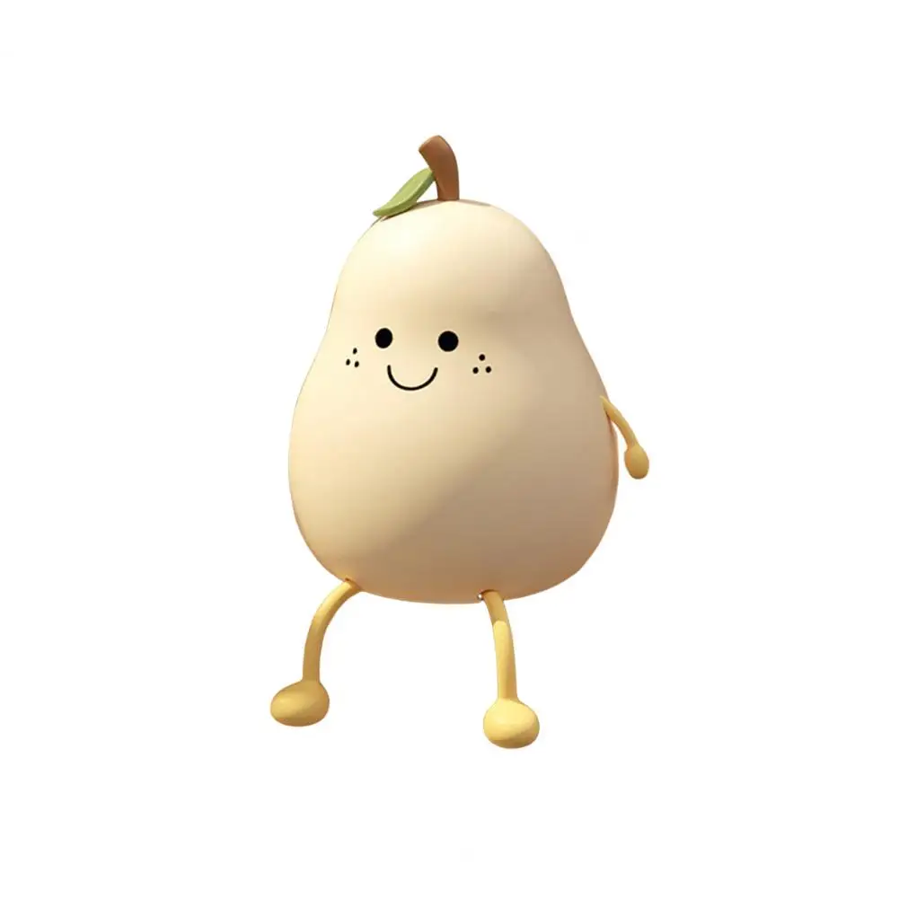 

1 комплект, силиконовая Светодиодная лампа в виде груши