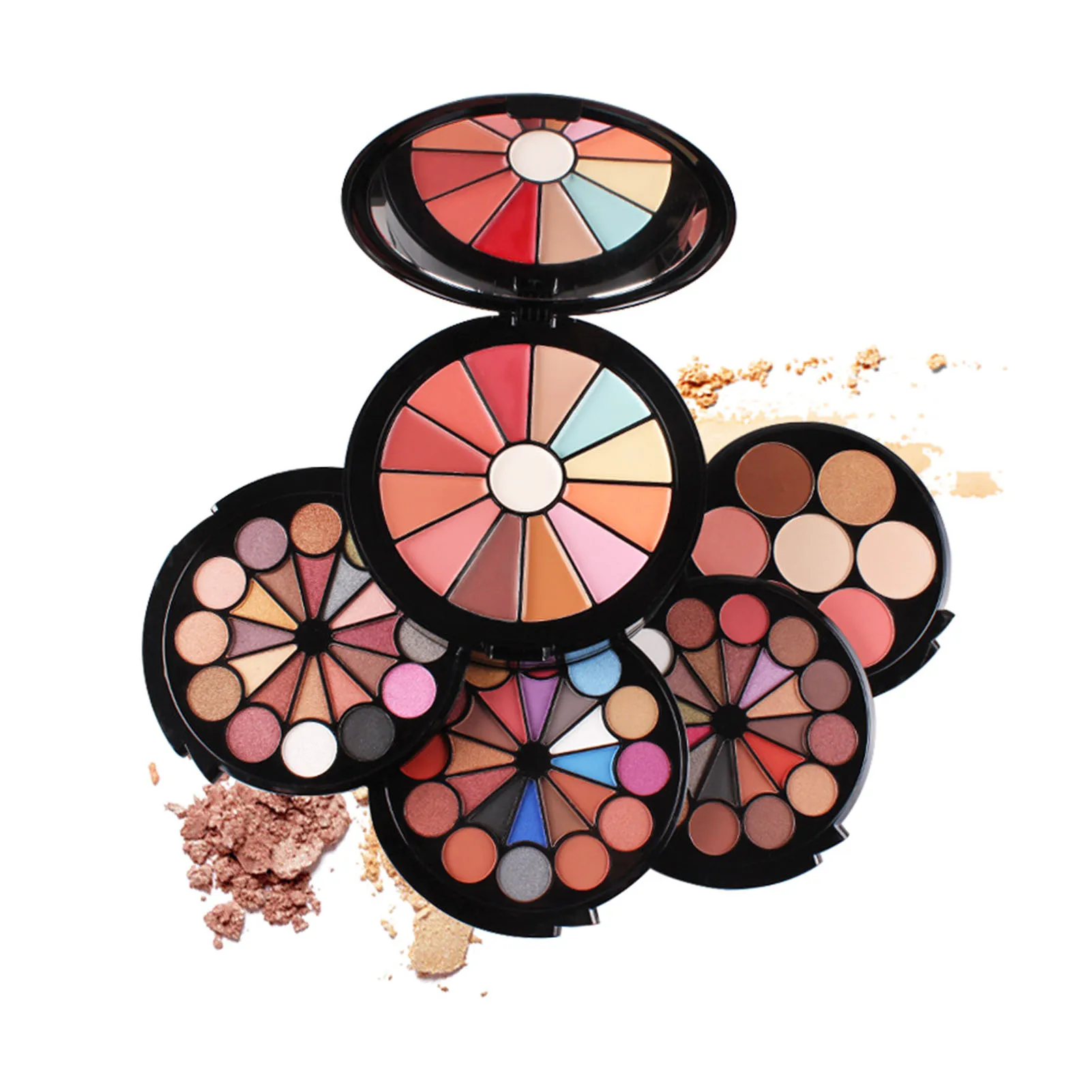 

Makeup Set 91 Colors Eyeshadow Concealer Lip Gloss Pressed Powder Highlight Contouring Blusher Makeup Kit All-in-one Makeup Pale
