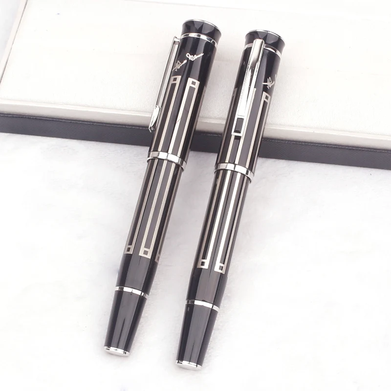 MB Writers Edition Thomas Mann Rollerall Pen Luxury School Office Roller Ball Pens with Gift Pouch + Refills Choosing