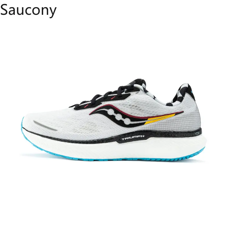 Saucony Triumph 19 Victory Runner Speed Cross Running Casual Shoes Men Women Cushioning Jogging Race Road Sneakers
