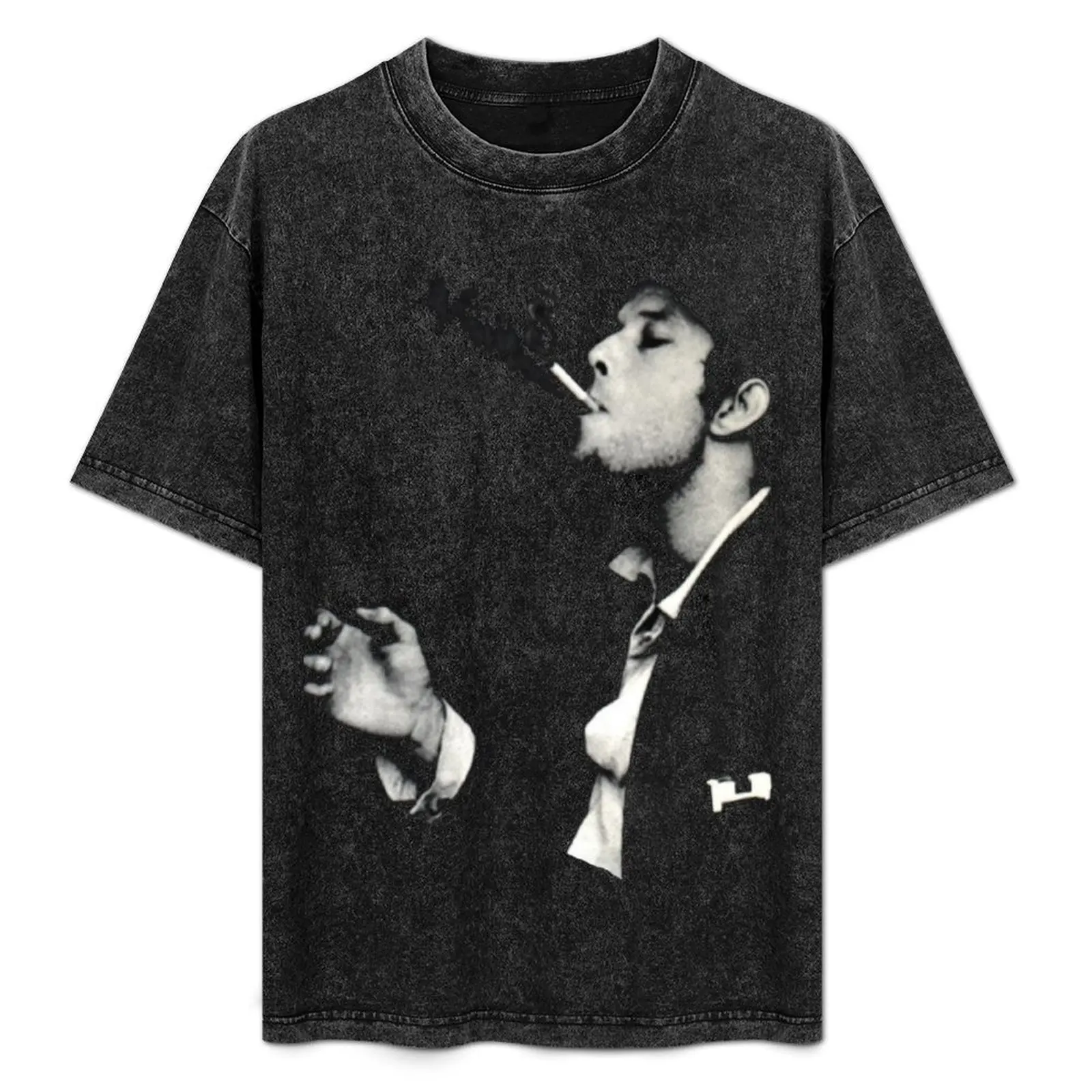 Футболка с изображением значка Тома Уэйтса футболки аниме быстросохнущая